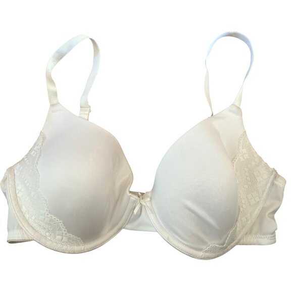 MAIDENFORM white wired bra 36D - Picture 1 of 3